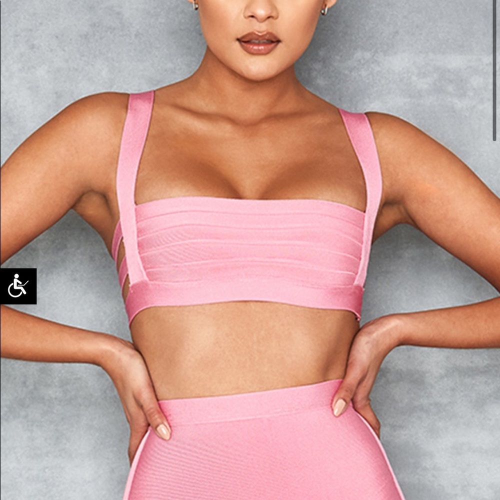 Pink Bandage Two Piece Set